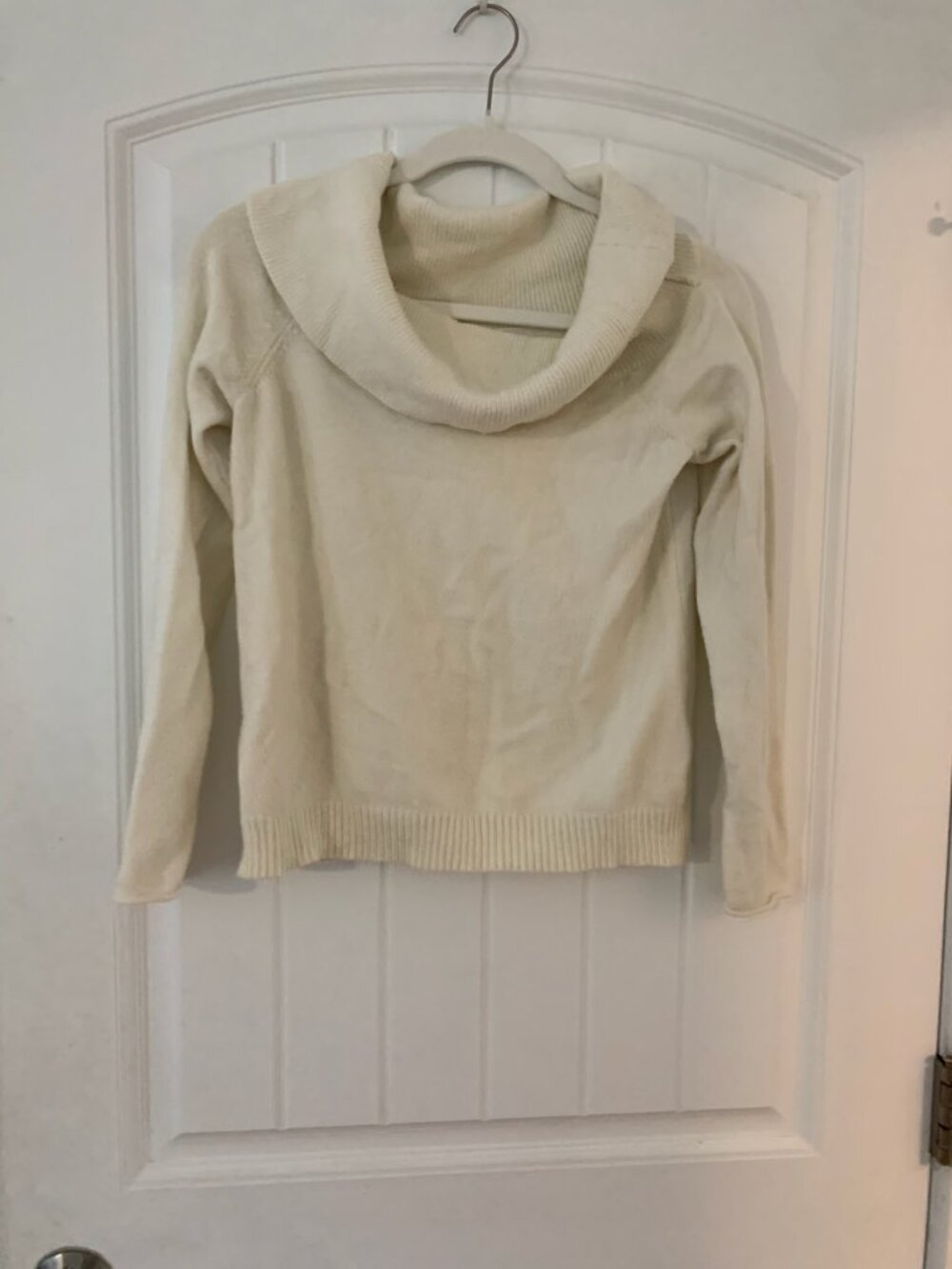 Anthropologie cream sweater